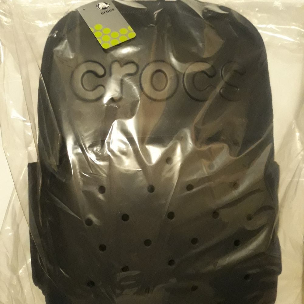 (New) (Adult Size) New Release Limited Edition Crocs Backpack